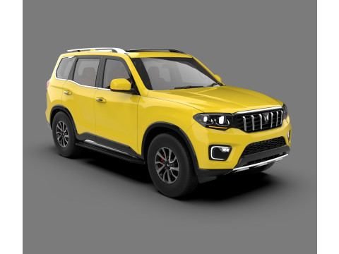 Mahindra Scorpio-N 2022 3D Модель