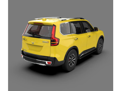 Mahindra Scorpio-N 2022 3D Model