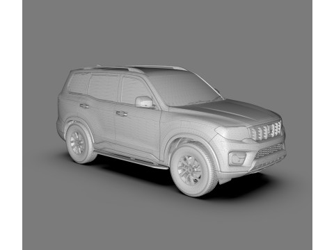 Mahindra Scorpio-N 2022 3D Модель
