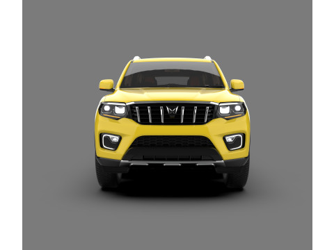 Mahindra Scorpio-N 2022 3D Модель