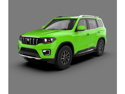 Mahindra Scorpio-N 2022 3D Модель