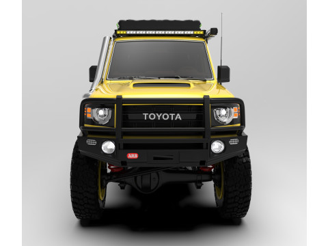 Toyota Land Cruiser J79 Double Cab 6x6 Edition Model 3D