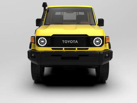 Toyota Land Cruiser J79 Double Cab 2024 Modèle 3D