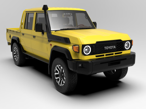 Toyota Land Cruiser J79 Double Cab 2024 Modèle 3D
