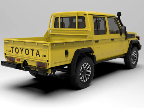Toyota Land Cruiser J79 Double Cab 2024 3D Model
