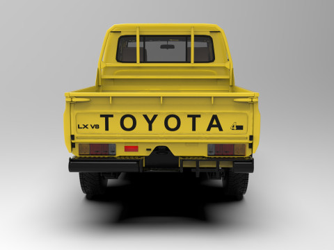 Toyota Land Cruiser J79 Double Cab 2024 Modèle 3D