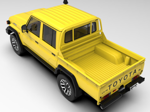 Toyota Land Cruiser J79 Double Cab 2024 Modèle 3D