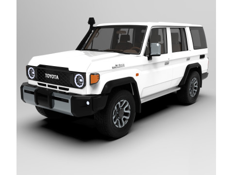 Toyota Land Cruiser J76 2024 3D Model