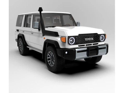 Toyota Land Cruiser J76 2024 Modello 3D