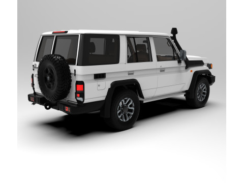 Toyota Land Cruiser J76 2024 3D Model