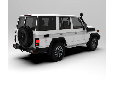 Toyota Land Cruiser J76 2024 Modello 3D