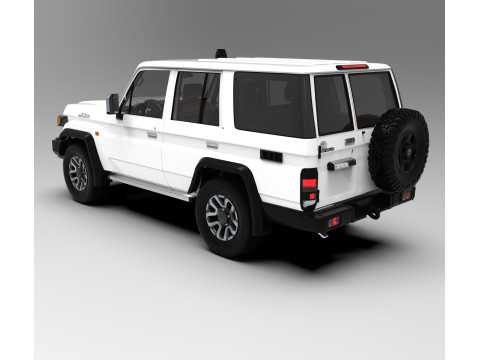 Toyota Land Cruiser J76 2024 3D Model