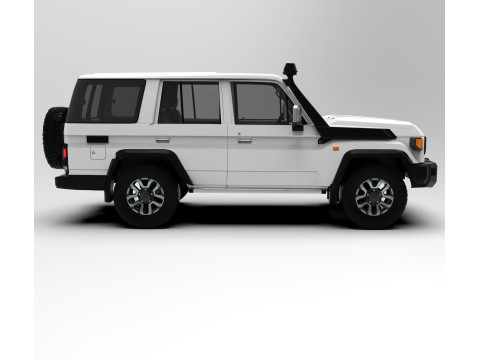 Toyota Land Cruiser J76 2024 3D Model