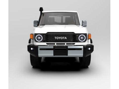 Toyota Land Cruiser J76 2024 3D Model