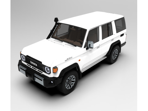 Toyota Land Cruiser J76 2024 3D Model