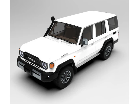 Toyota Land Cruiser J76 2024 Modello 3D