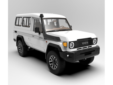 Toyota Land Cruiser J78 2024 3D Model