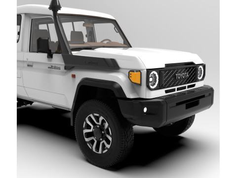 Toyota Land Cruiser J78 2024 Model 3D