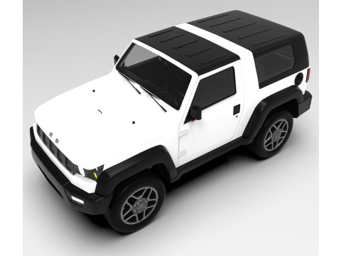 BAIC BJ40 Model 3D