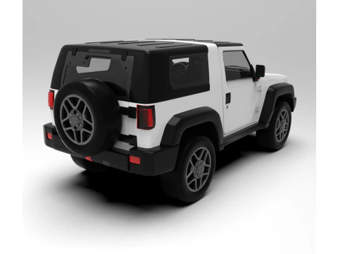 BAIC BJ40 3D Model