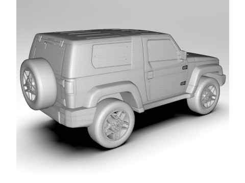 BAIC BJ40 Model 3D