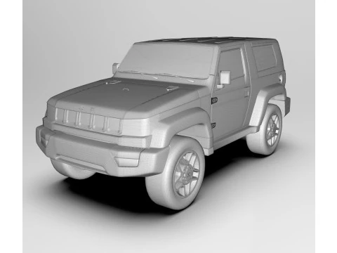 BAIC BJ40 3D Model