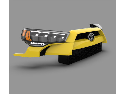 Aftermarket Headlights for Toyota 4Runner Modelo 3D
