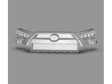 Aftermarket Headlights for Toyota 4Runner Modelo 3D