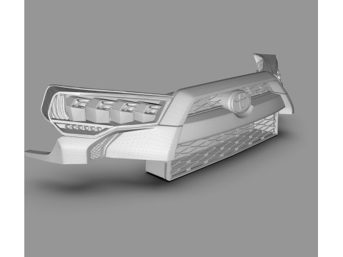 Aftermarket Headlights for Toyota 4Runner Modelo 3D