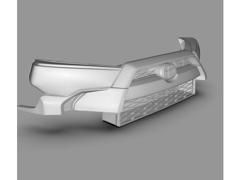 Aftermarket Headlights for Toyota 4Runner Modelo 3D