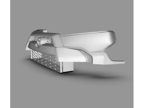 Aftermarket Headlights for Toyota 4Runner Modelo 3D