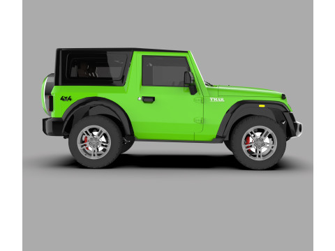 Mahindra Thar 3D Model