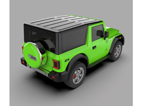 Mahindra Thar 3D Model
