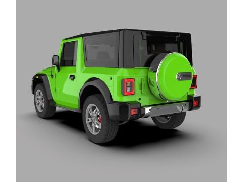 Mahindra Thar 3D Model