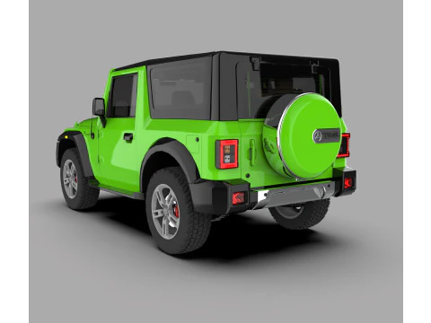 Mahindra Thar 3D Model