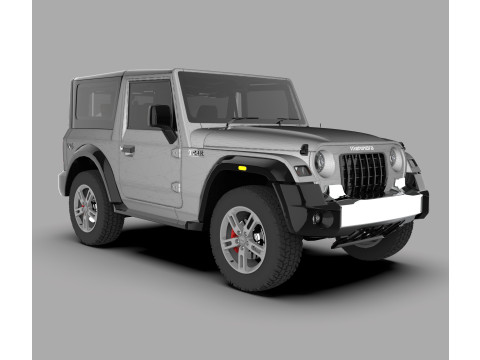 Mahindra Thar 3D Model
