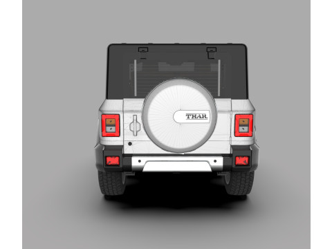 Mahindra Thar 3D Model