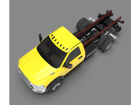 Dodge Ram 3500 2024 Heavy Duty Pickup Truck 3D Model