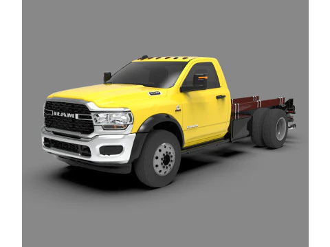 Dodge Ram 3500 2024 Heavy Duty Pickup Truck 3D Model