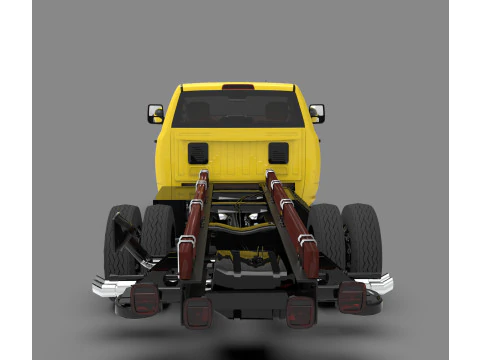 Dodge Ram 3500 2024 Heavy Duty Pickup Truck 3D Model