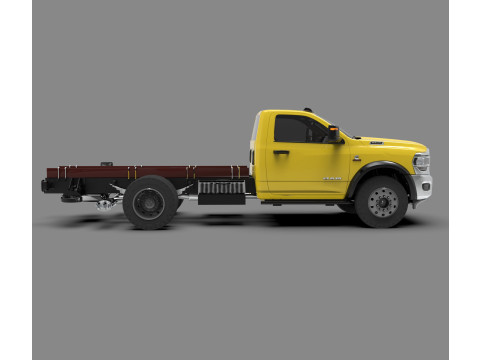 Dodge Ram 3500 2024 Heavy Duty Pickup Truck Model 3D