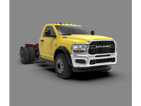 Dodge Ram 3500 2024 Heavy Duty Pickup Truck 3D Model