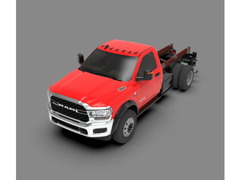 Dodge Ram 3500 2024 Heavy Duty Pickup Truck 3D Model