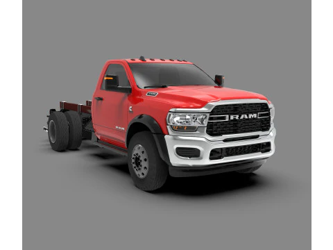 Dodge Ram 3500 2024 Heavy Duty Pickup Truck 3D Model