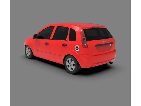 Fiesta Max 2010 3D Model