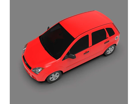Fiesta Max 2010 3D Model