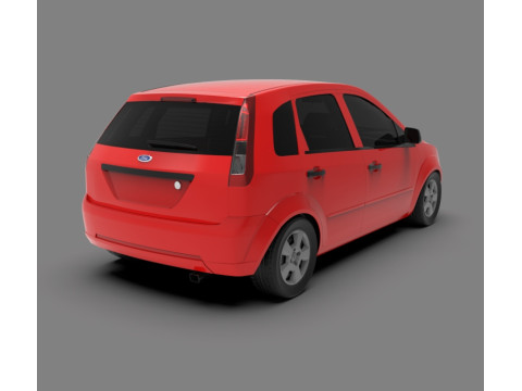 Fiesta Max 2010 3D 모델