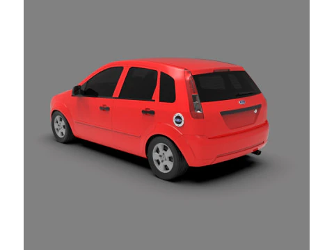Fiesta Max 2010 3D Model