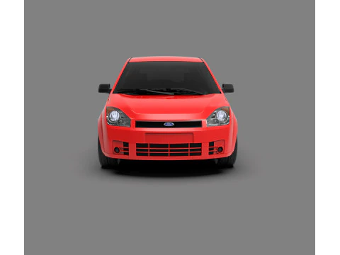 Fiesta Max 2010 3D Model
