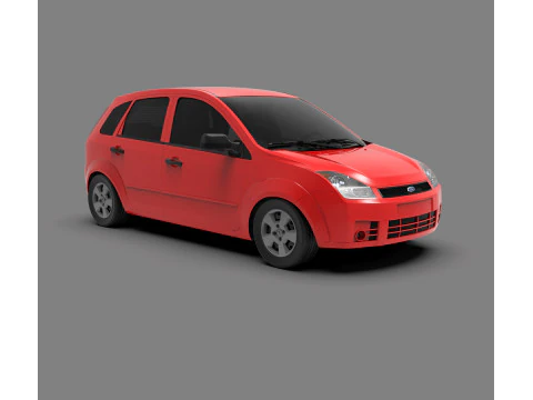 Fiesta Max 2010 3D Model